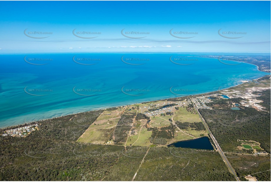 Aerial Photo Burrum Heads Aerial Photography