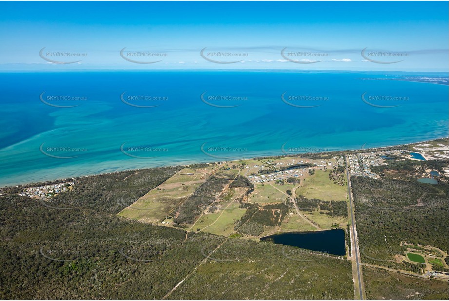 Aerial Photo Burrum Heads Aerial Photography