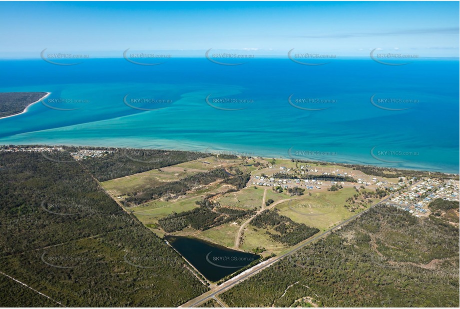 Aerial Photo Burrum Heads Aerial Photography