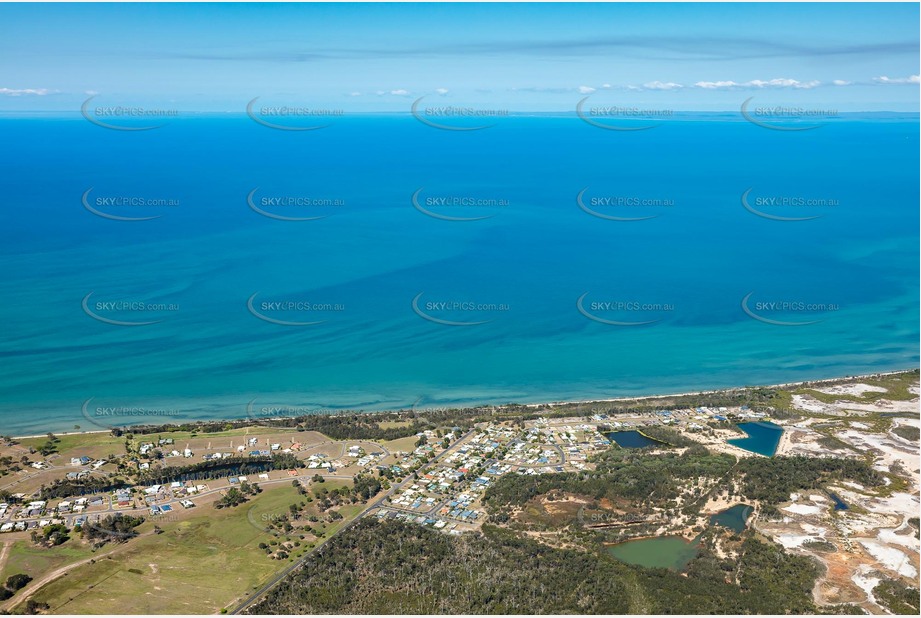 Aerial Photo Burrum Heads Aerial Photography