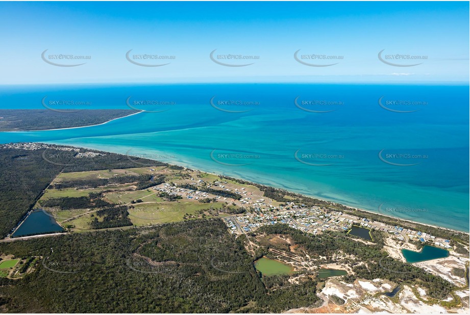 Aerial Photo Burrum Heads Aerial Photography