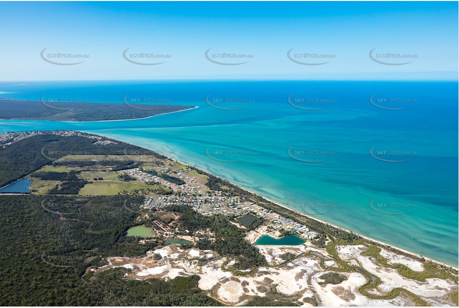 Aerial Photo Burrum Heads Aerial Photography