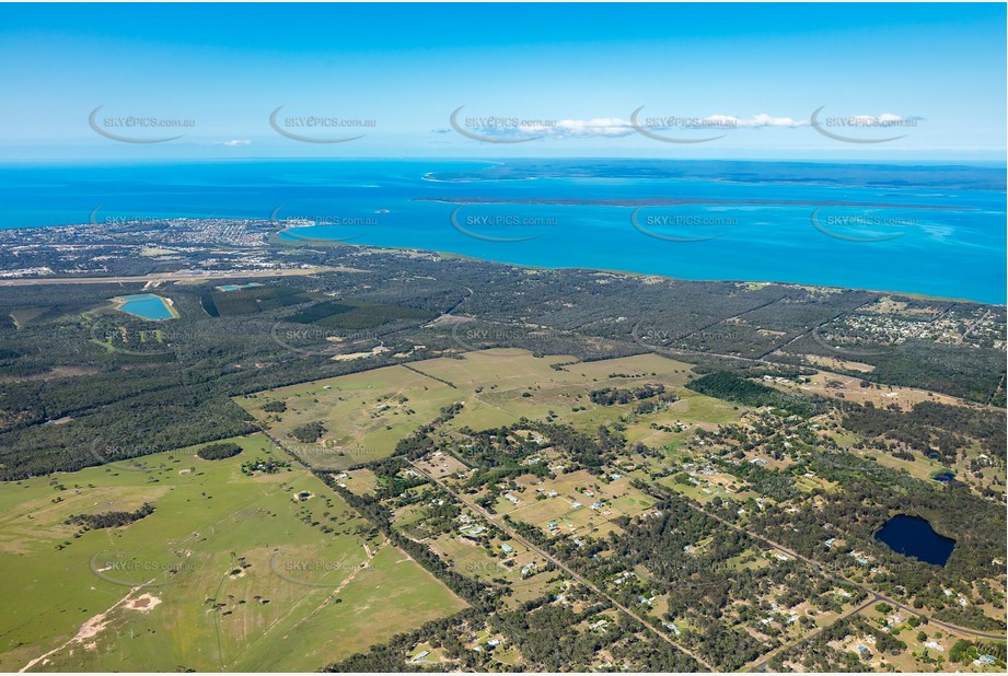 High Altitude Aerial Photo Booral QLD Aerial Photography