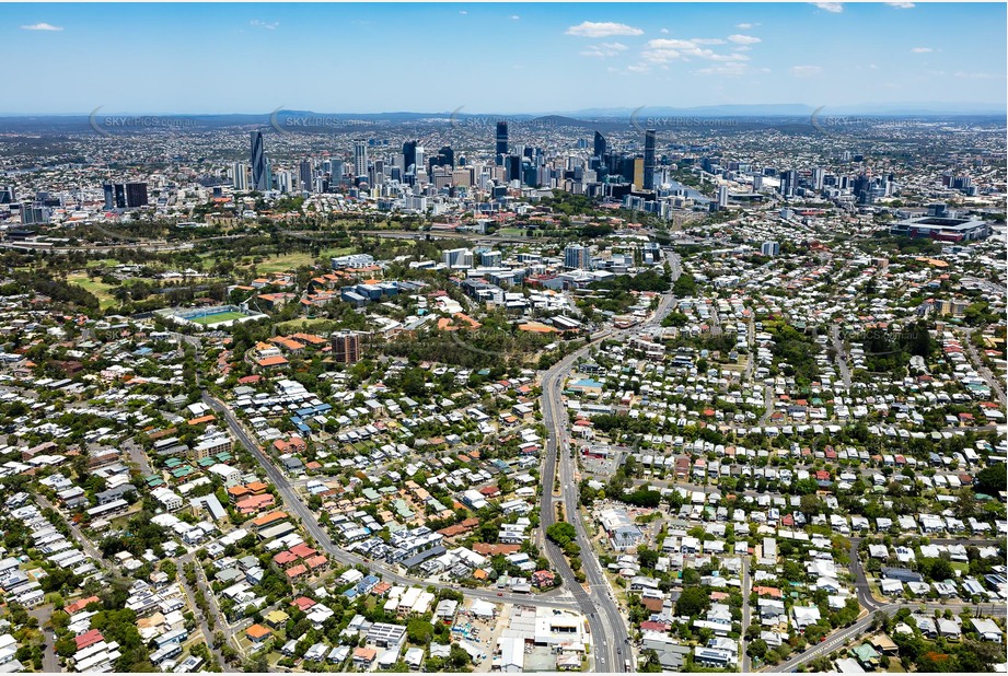 Aerial Photo Kelvin Grove QLD Aerial Photography