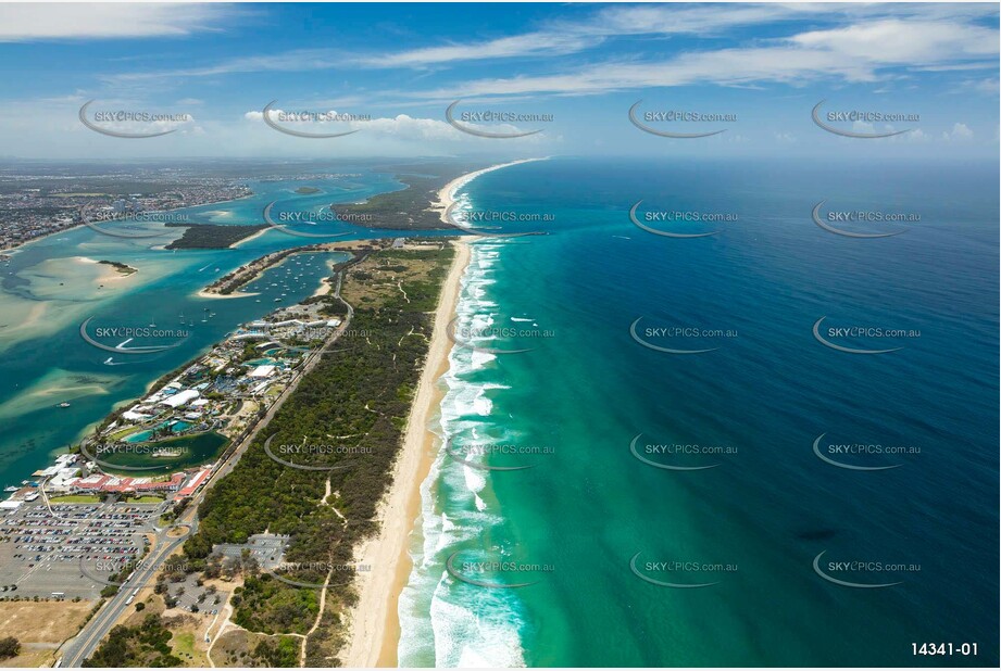 Aerial Photo Main Beach QLD Aerial Photography