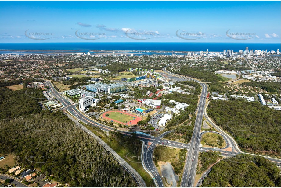 Griffith University, Gold Coast Campus QLD Aerial Photography