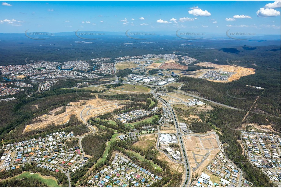 Aerial Photo Brookwater QLD Aerial Photography