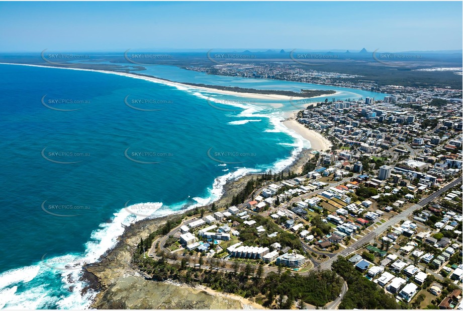 Aerial Photo Kings Beach QLD Aerial Photography