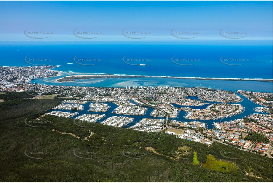 Aerial Photo Pelican Waters QLD Aerial Photography