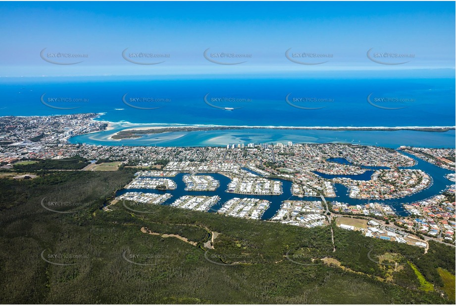 Aerial Photo Pelican Waters QLD Aerial Photography