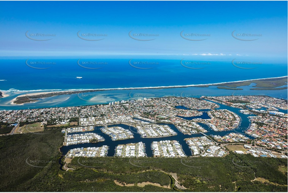 Aerial Photo Pelican Waters QLD Aerial Photography