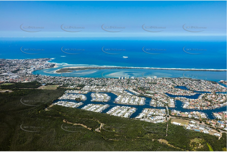 Aerial Photo Pelican Waters QLD Aerial Photography