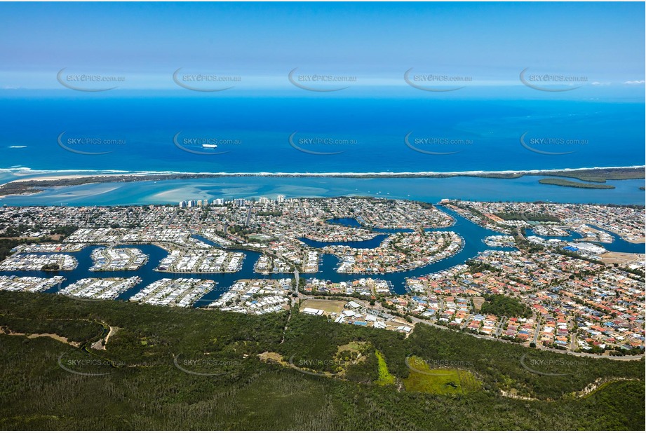 Aerial Photo Pelican Waters QLD Aerial Photography