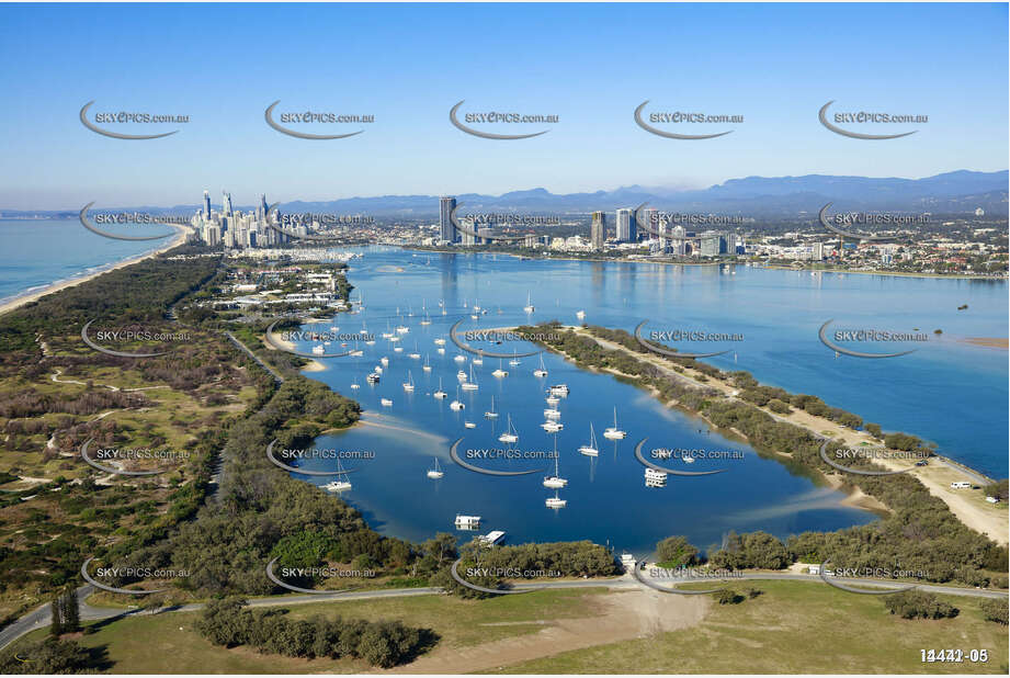 Aerial Photo Main Beach QLD Aerial Photography