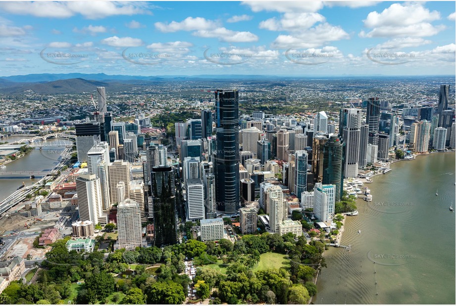 Aerial Photo Brisbane City QLD Aerial Photography