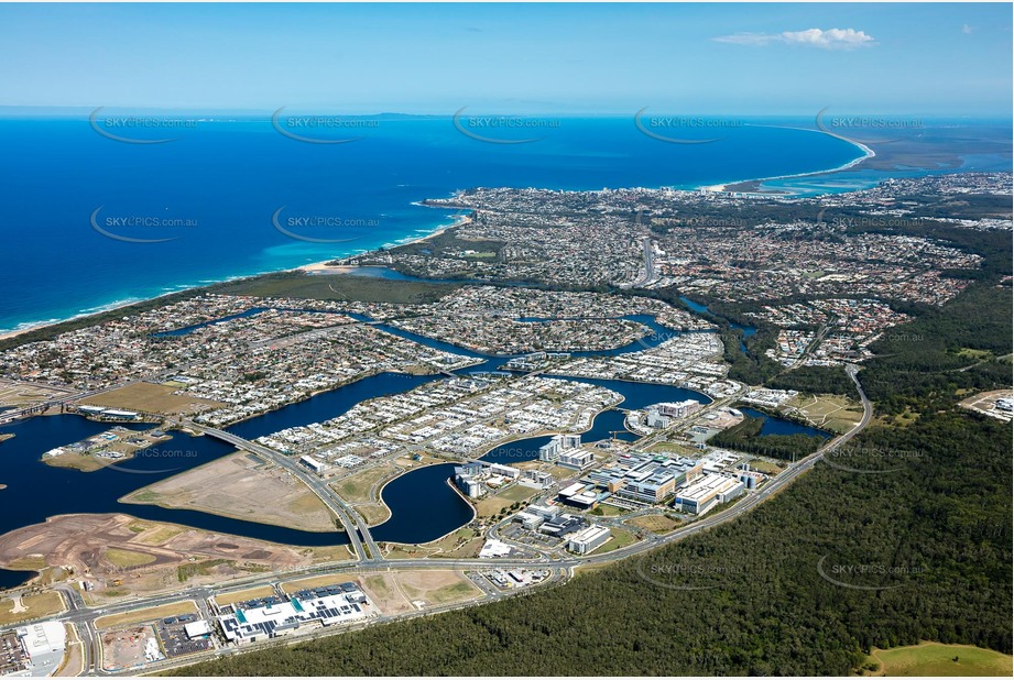 Aerial Photo Birtinya QLD Aerial Photography