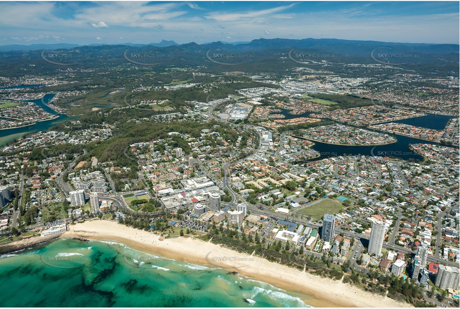 Aerial Photo Burleigh Heads QLD Aerial Photography