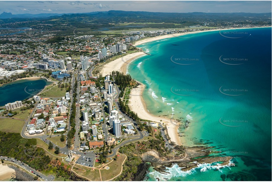 Aerial Photo Coolangatta QLD Aerial Photography