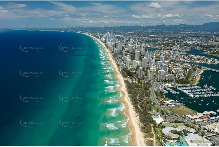 Aerial Photo Main Beach QLD Aerial Photography