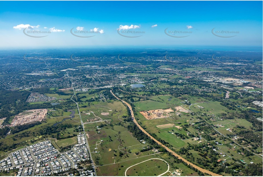 High Altitude Aerial Photo Logan Reserve QLD Aerial Photography