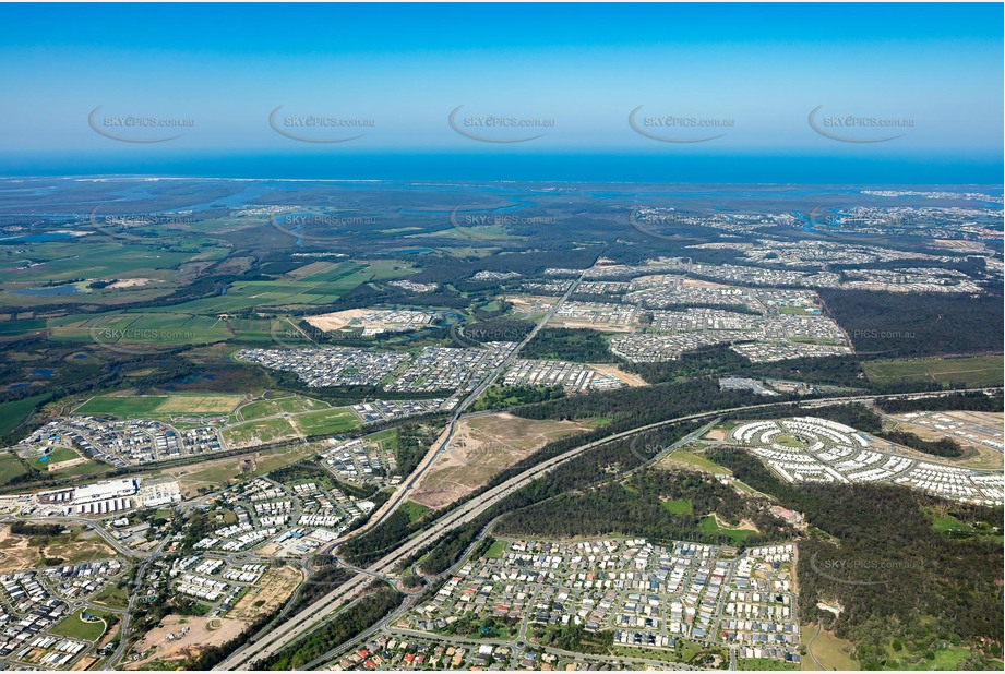 High Altitude Aerial Photo Pimpama QLD Aerial Photography