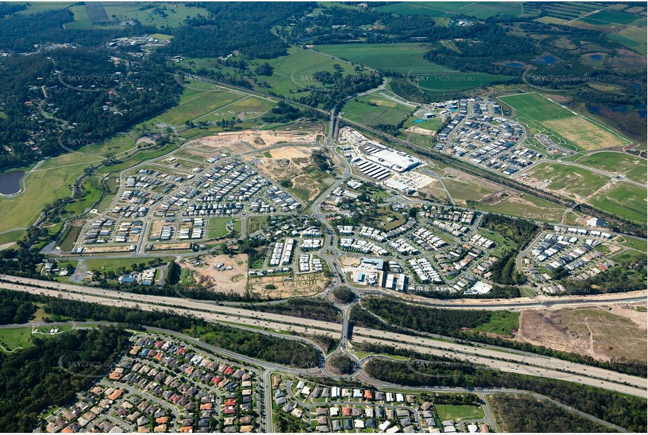 High Altitude Aerial Photo Pimpama QLD Aerial Photography