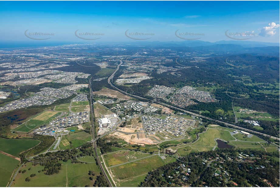 High Altitude Aerial Photo Pimpama QLD Aerial Photography