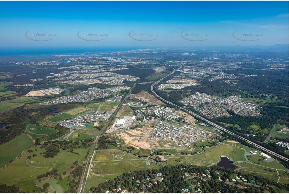 High Altitude Aerial Photo Pimpama QLD Aerial Photography