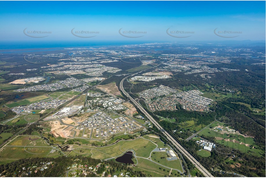 High Altitude Aerial Photo Pimpama QLD Aerial Photography