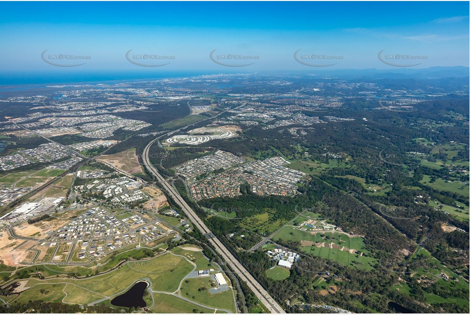 High Altitude Aerial Photo Pimpama QLD Aerial Photography