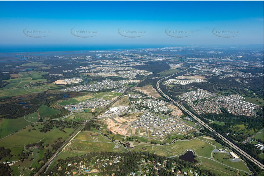 High Altitude Aerial Photo Pimpama QLD Aerial Photography