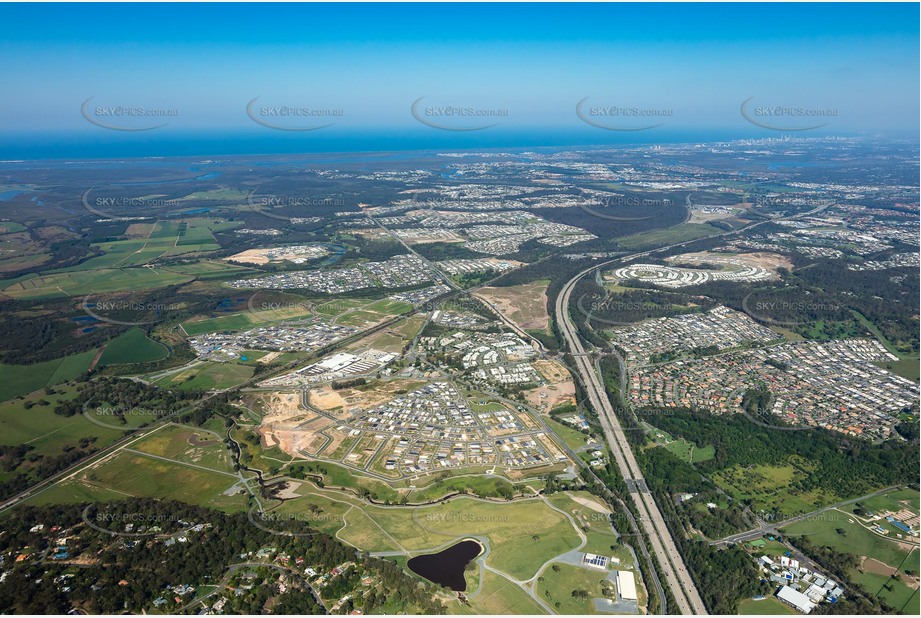 High Altitude Aerial Photo Pimpama QLD Aerial Photography