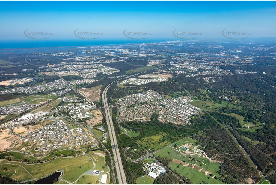 High Altitude Aerial Photo Pimpama QLD Aerial Photography