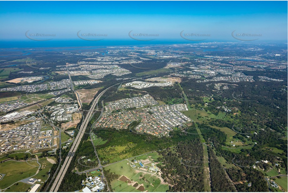 High Altitude Aerial Photo Pimpama QLD Aerial Photography