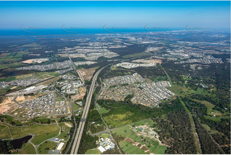 High Altitude Aerial Photo Pimpama QLD Aerial Photography