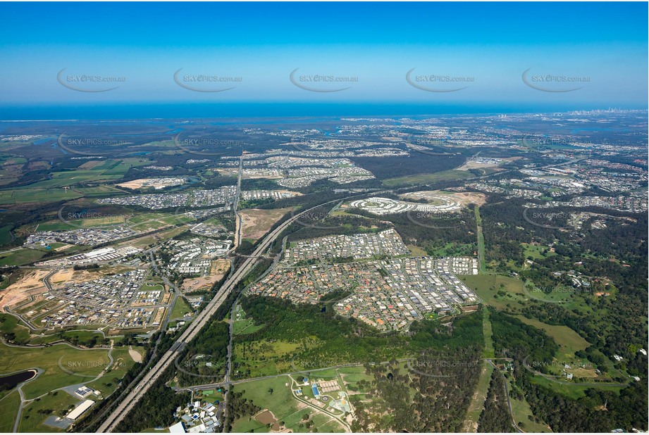 High Altitude Aerial Photo Pimpama QLD Aerial Photography