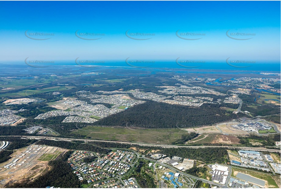 High Altitude Aerial Photo Coomera QLD Aerial Photography