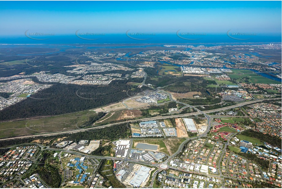 High Altitude Aerial Photo Upper Coomera QLD Aerial Photography