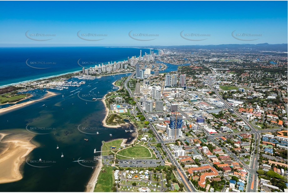 Aerial Photo Southport QLD Aerial Photography