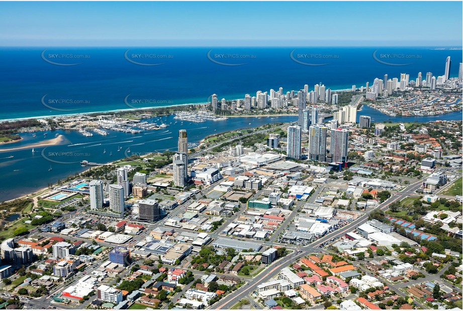 Aerial Photo Southport QLD Aerial Photography