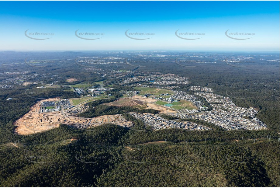 High Altitude Aerial Photo Spring Mountain QLD Aerial Photography