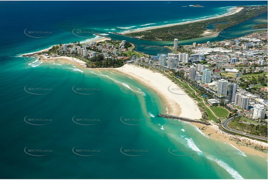 Aerial Photo Coolangatta QLD Aerial Photography