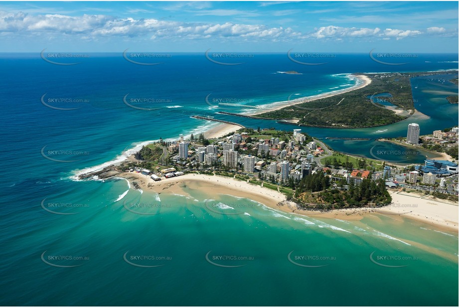 Aerial Photo Coolangatta QLD Aerial Photography