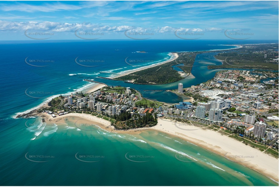 Aerial Photo Coolangatta QLD Aerial Photography