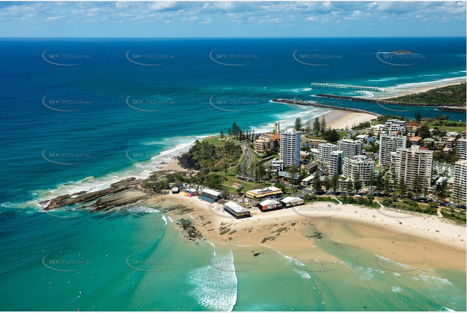 Aerial Photo Coolangatta QLD Aerial Photography