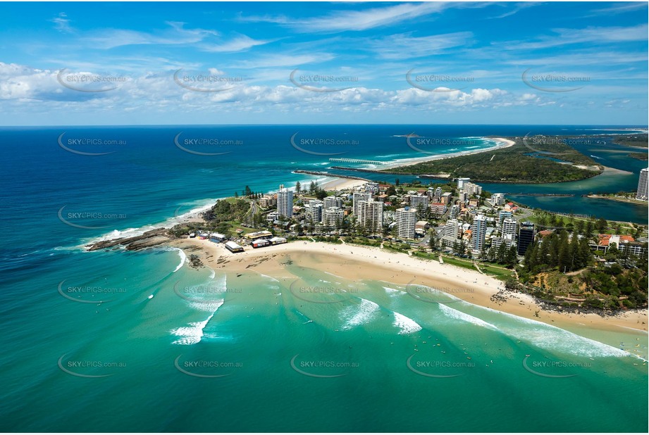 Aerial Photo Coolangatta QLD Aerial Photography