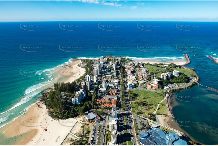 Aerial Photo Coolangatta QLD Aerial Photography