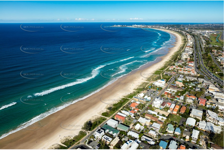 Aerial Photo Tugun QLD Aerial Photography