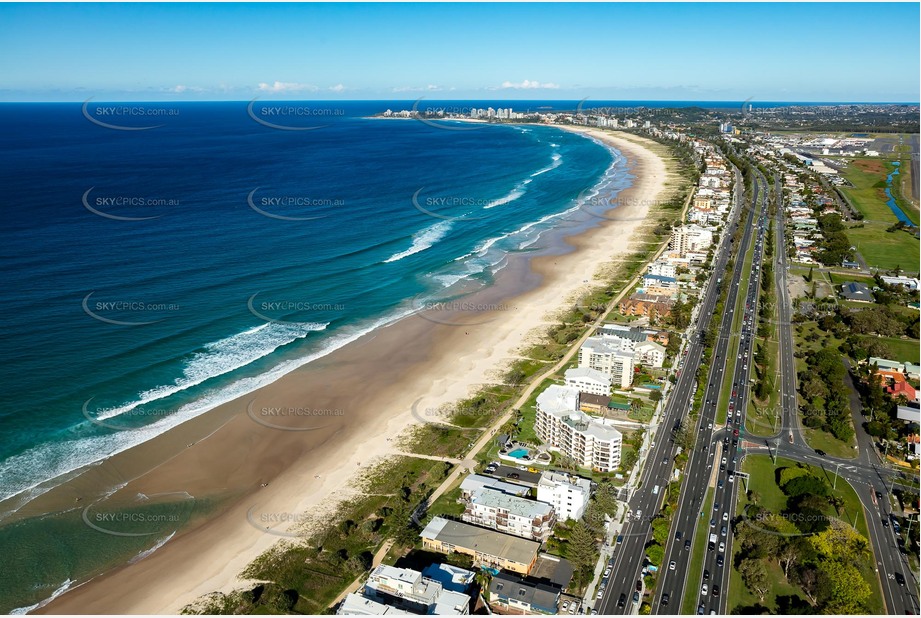 Aerial Photo Tugun QLD Aerial Photography