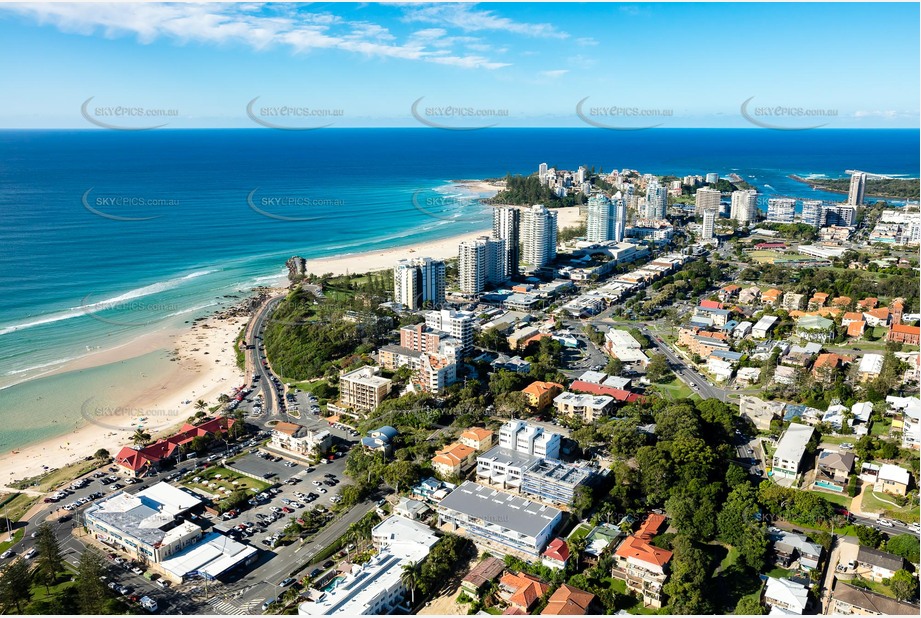 Aerial Photo Coolangatta QLD Aerial Photography